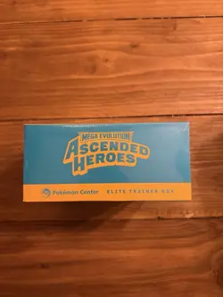 Pokemon Ascended Heroes ETB Pokemon Center Exclusive PKC Sealed & New Box #1 - Image 2