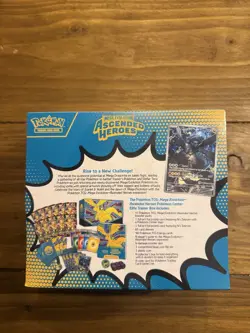 Pokemon Ascended Heroes ETB Pokemon Center Exclusive PKC Sealed & New Box #1 - Image 3