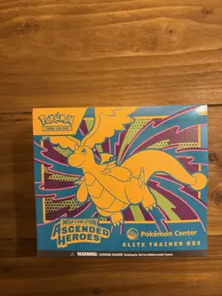 Pokemon Ascended Heroes ETB Pokemon Center Exclusive PKC Sealed & New Box #4 - Image 1