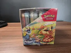 Pokemon TCG: SV8.5 Prismatic Evolutions Mini Tins - Sealed Display Of 8 Tins - Image 2