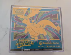 Pokemon TCG Ascended Heroes POKEMON CENTER Elite Trainer Box ETB Sealed - Image 1