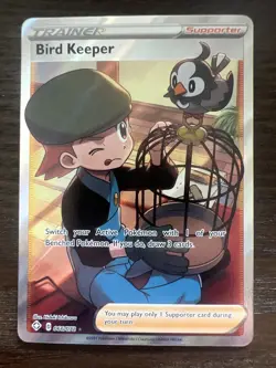 Pokemon TCG Bird Keeper Shining Fates 066/072 Holo Ultra Rare - Image 1