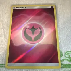 Pokemon TCG Fairy Energy Holo - Image 1