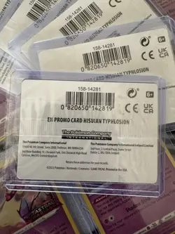 Pokemon Hisuian Typhlosion GameStop Promo Stamped Astral Radiance ALL 20 SEALED - Image 2