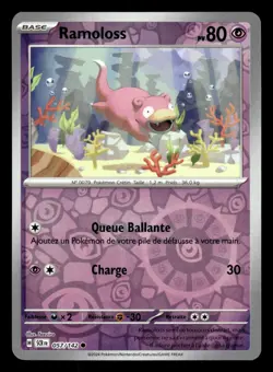 Carte Pokemon Ramoloss Reverse 057/142 Couronne Stellaire Francais - Image 1