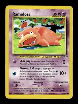 Carte Pokemon Ramoloss 73/111 Neo Genesis FR - Image 1