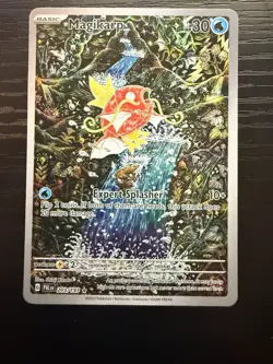 Pokemon Magikarp 203/193 Paldea Evolved Illustration Rare Full Art Holo 30 HP - Image 1