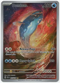 Dondozo 207/198 Scarlet & Violet Base Set SV01 Pokemon TCG Illustration Rare NM - Image 1