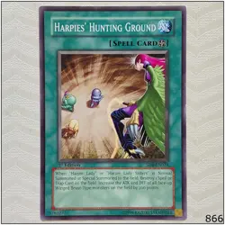 Harpies' Hunting Ground - SD8-EN024 - Common 1st Edition Yugioh - Image 1