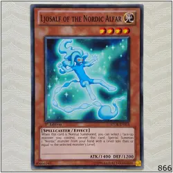Ljosalf of the Nordic Alfar - STOR-EN014 - Common 1st Edition Yugioh - Image 1