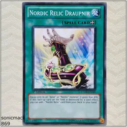 Nordic Relic Draupnir - STOR-EN045 - Common 1st Edition Yugioh - Image 1