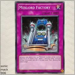 Meklord Factory - EXVC-EN067 - Common 1st Edition Yugioh - Image 1