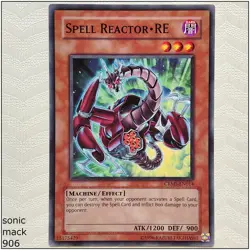 Spell Reactor - RE - CRMS-EN014 - Common Unlimited Yugioh - Image 1