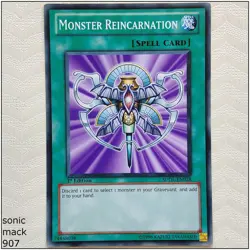 Monster Reincarnation - SDDL-EN028 - Common 1st Edition Yugioh - Image 1