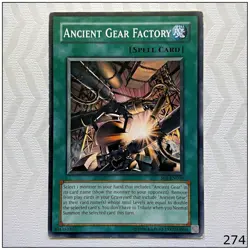 Ancient Gear Factory - SOI-EN039 - Common Unlimited Yugioh - Image 1