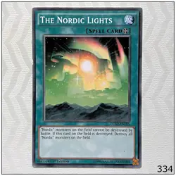 The Nordic Lights - LC5D-EN195 - Common 1st Edition Yugioh - Image 1