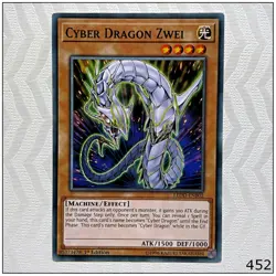 Cyber Dragon Zwei - LEDD-ENB02 - Common 1st Edition Yugioh - Image 1