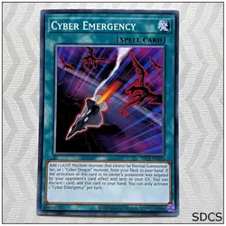 Cyber Emergency - SDCS-EN025 - Common Unlimited Yugioh - Image 1
