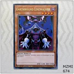 Earthbound Linewalker - MZMI-EN049 - Rare 1st Edition Yugioh - Image 1