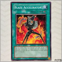Blaze Accelerator - FOTB-EN040 - Common 1st Edition Yugioh - Image 1