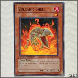 Volcanic Shell - GLD2-EN024 - Common Limited Edition Yugioh - Image 1