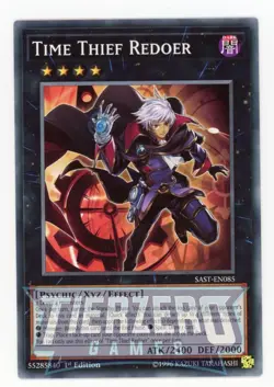 Yugioh Time Thief Redoer SAST-EN085 Common 1st Edition Near Mint - Image 1