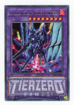 Yugioh Salamangreat Violet Chimera SAST-EN034 Rare 1st Edition Near Mint / LP - Image 1