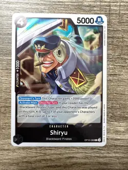 Shiryu OP10-086 - One Piece TCG: Royal Blood - Rare Foil - English - Image 1