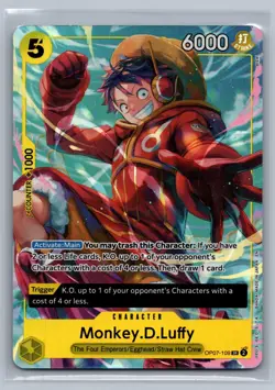 Monkey.D.Luffy (Illustration Box Vol.3) SR One Piece Promotion Cards OP07-109 NM - Image 1