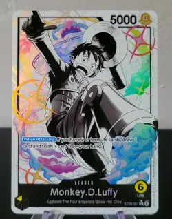 One Piece Starter Deck 29: Egghead Monkey D Luffy ST29-001 Parallel Alternate - Image 1