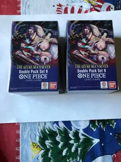 One Piece OP-14 EB-04 The Azure Sea's Seven Double Pack Set 9 - (LOT OF 2) NEW - Image 1