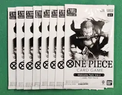 8 X One Piece Welcome Pack Vol 2 Sealed with Free Shipping - Image 1