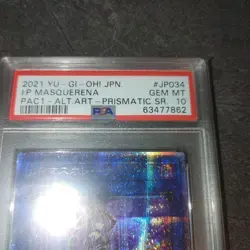 YuGiOh I P Masquerena PSA 10 Prismatic Secret Rare Collectors Card - Image 2