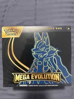 Pokemon -Mega Evolution Base Lucario Elite Trainer Box ETB NEW SEALED - Image 1