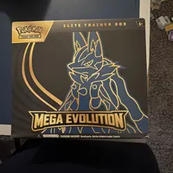 POKEMON MEGA EVOLUTION - LUCARIO Elite Trainer Box ETB - NEW - FACTORY SEALED - Image 1