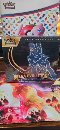 Pokemon TCG Mega Evolution Lucario Elite Trainer Box ETB - Brand New Sealed - Image 1