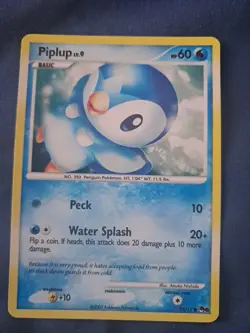 Piplup 15/17 Pop Series 6 Promo Pokemon TCG Holo - Image 1