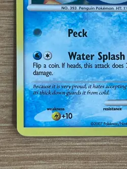 Piplup Holo 15/17 - Pop Series 6 Pokemon TCG English LP - Image 5