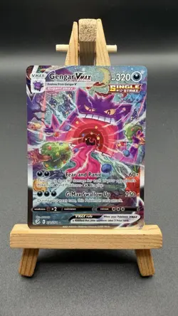 Pokemon Fusion Strike Gengar VMAX 271/264 Alt Art Secret Rare 2021 - Image 1