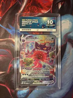 Pokemon TCG | Gengar VMAX 271/264 Fusion Strike - ACE 10 - Image 1