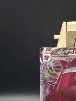 Pokemon TCG Gengar VMAX Fusion Strike 157/264 Illustration Rare Holo LP - Image 3