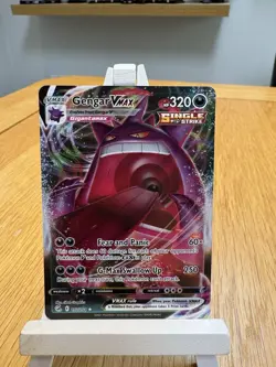 Pokemon Gengar VMAX Fusion Strike Card 157/264 - Image 1