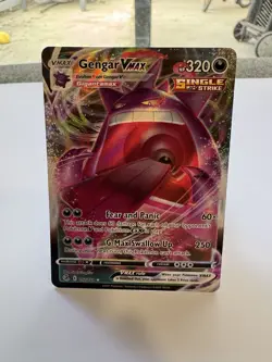 Pokemon TCG Gengar Vmax Fusion Strike 157/264 Holo Ultra Rare - Image 1