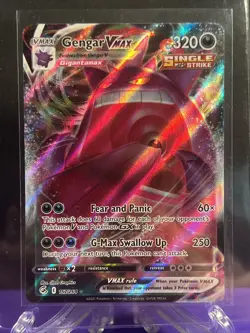 Pokemon Gengar VMAX – Fusion Strike 157/264 – Ultra Rare Holo – NM - Image 2