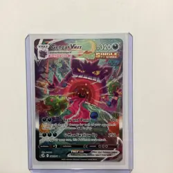 Pokemon Cards Gengar Vmax Fusion Strike Secret 2021 Full Art 271/264 - Image 2