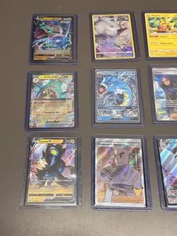 Pokemon Card Lot (11 Cards) – V, VMAX, GX, Full Art Trainers – Rayquaza, Togekis - Image 2