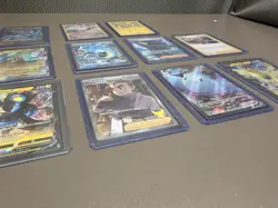 Pokemon Card Lot (11 Cards) – V, VMAX, GX, Full Art Trainers – Rayquaza, Togekis - Image 4