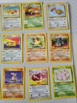 30 x Jungle Set Pokemon Cards Bundle Job Lot - Image 4