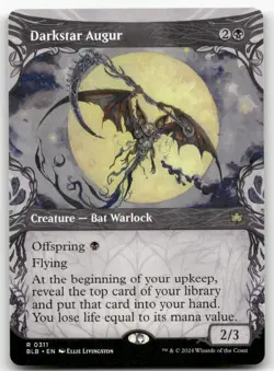 Darkstar Augur (Showcase) #311 (NM) Bloomburrow BLB Magic MTG - Image 1
