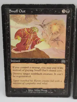 Snuff Out x3 Lot HP MTG Mercadian Masques Instant Pauper Commander Playset - Image 2